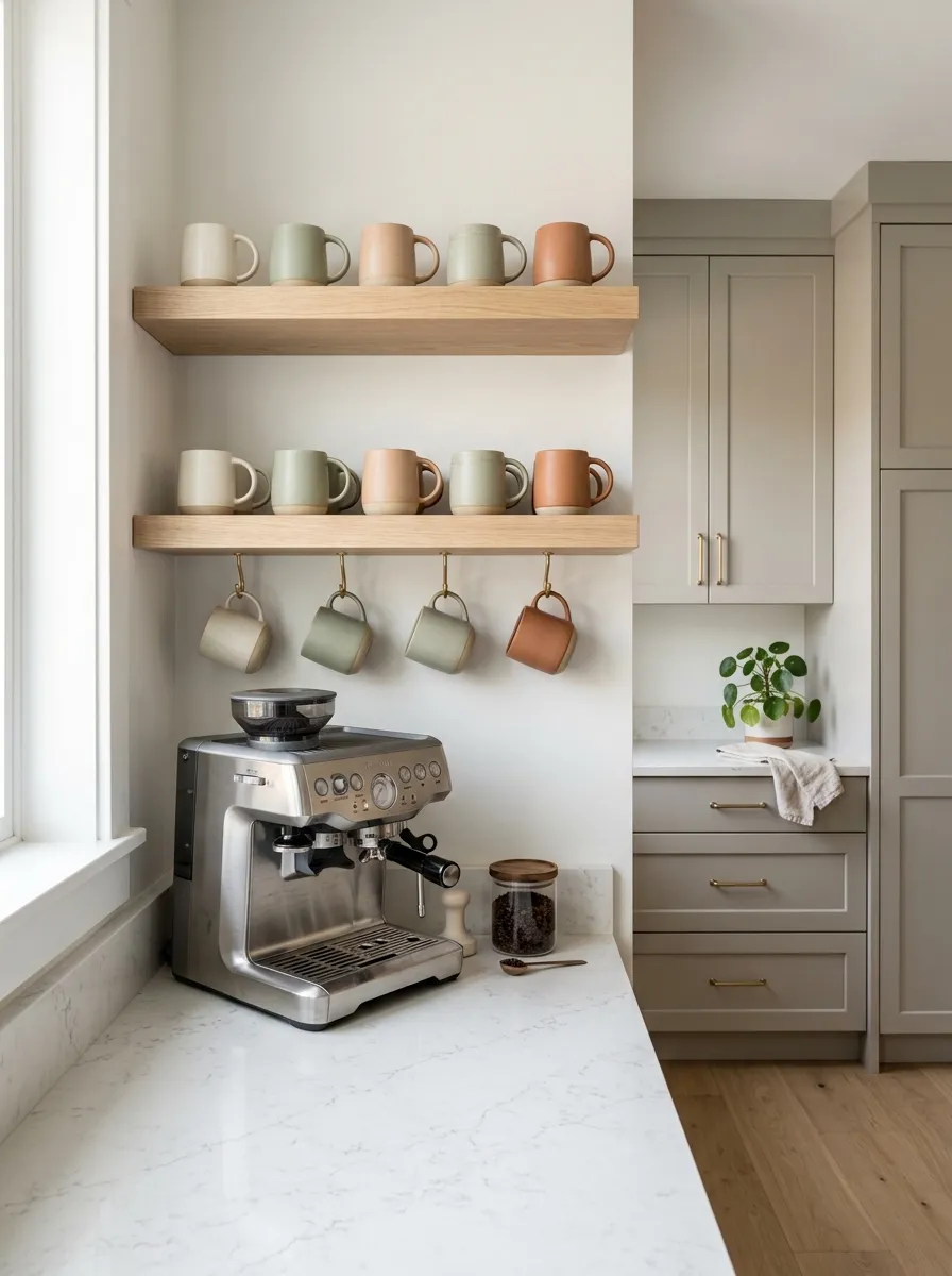 Create a Dedicated Mug Display Without Making It Cluttered