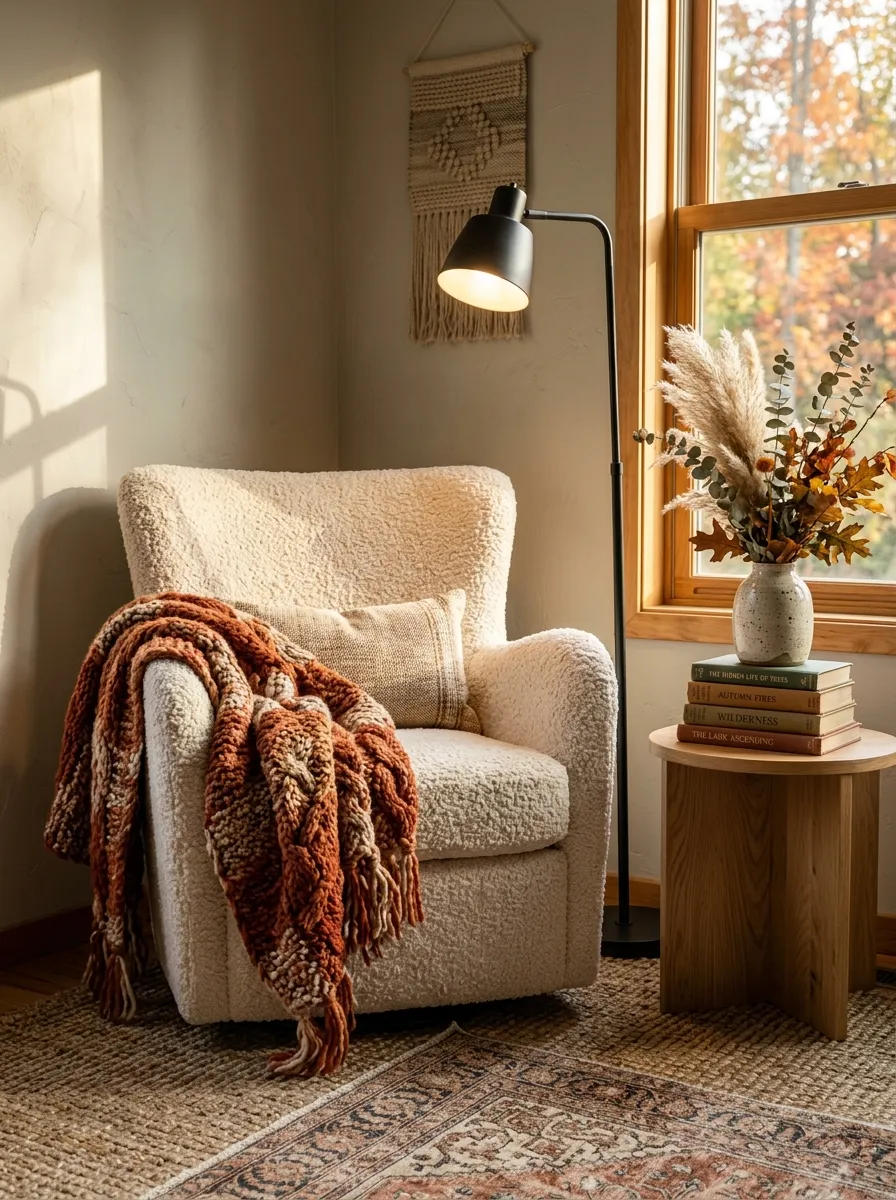 Create a Fall Mood With One Layered Corner