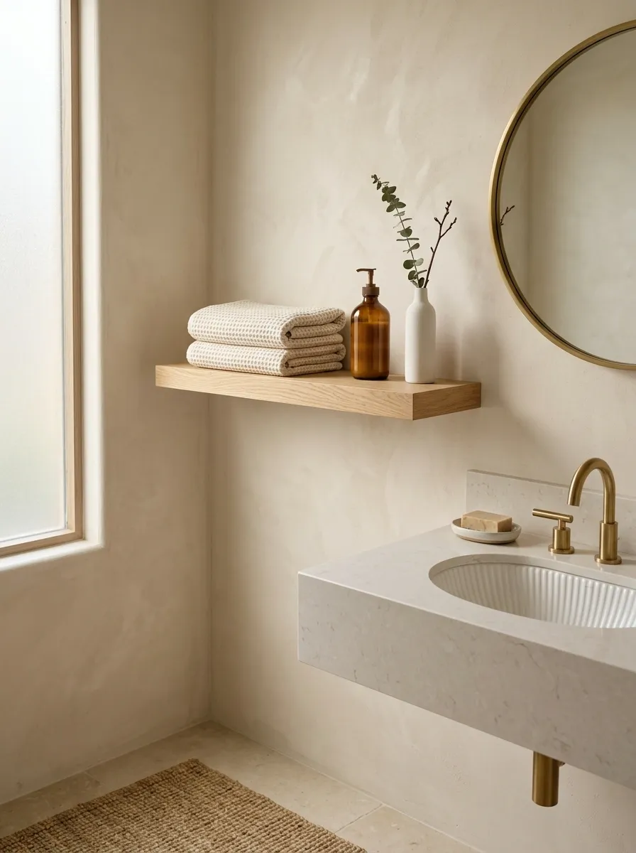 Create a Guest-Ready Shelf Without Filling Every Inch