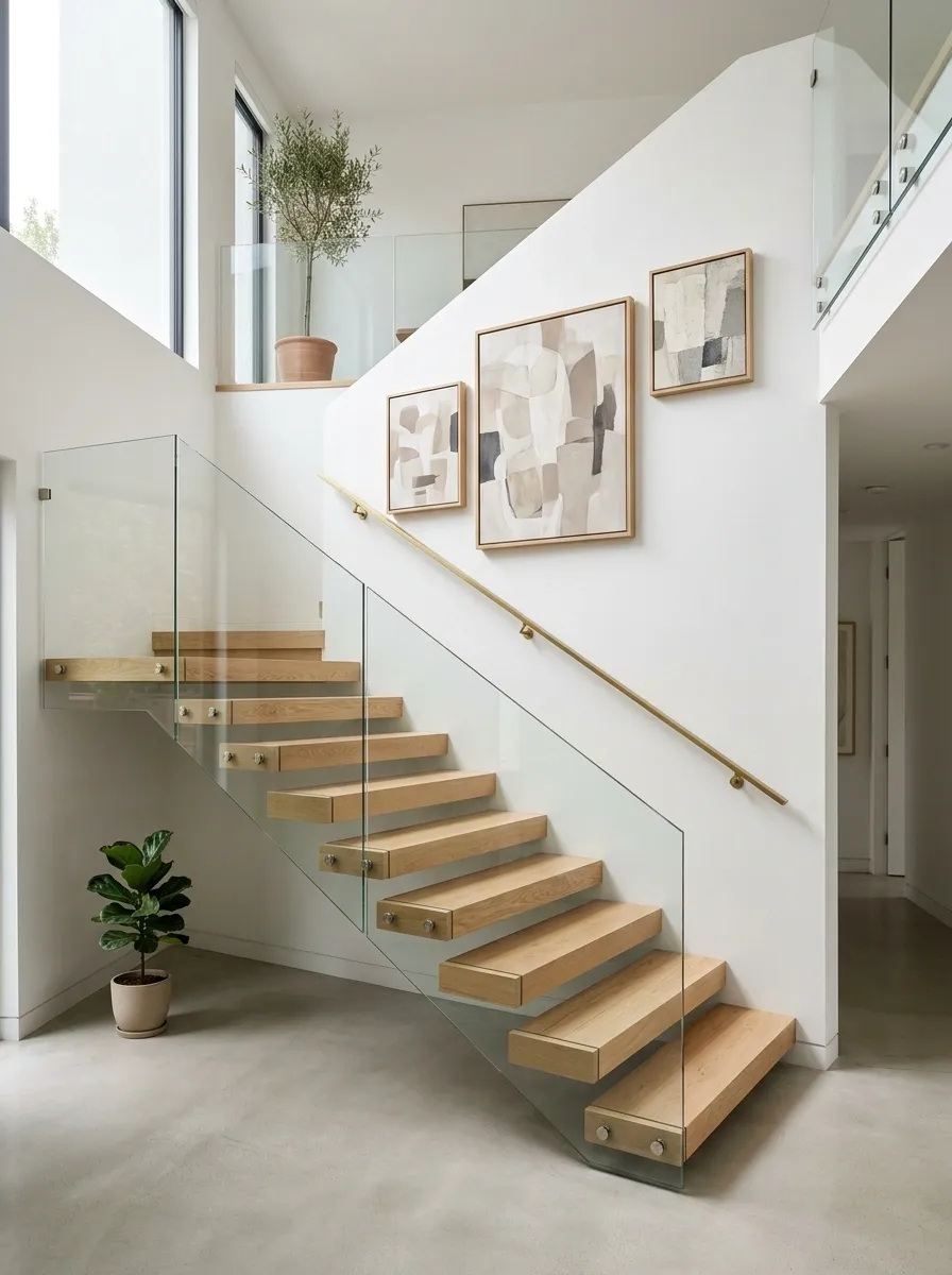 Create a Minimal Stairway With Just Three Well-Placed Pieces