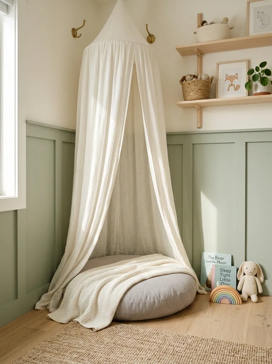 Create a "Quiet Corner" with a Tent