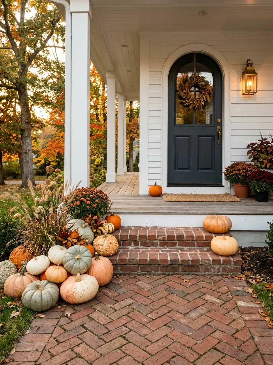 Create a Small Pumpkin Trail Toward the Doo