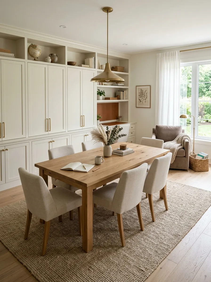 Design the Room So It Can Switch From School to Family Time