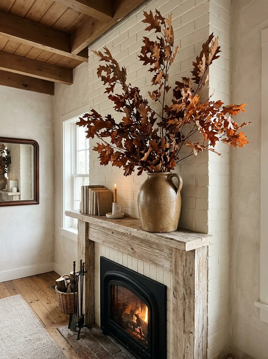 Ditch the Faux Leaves for Real Dried Stems