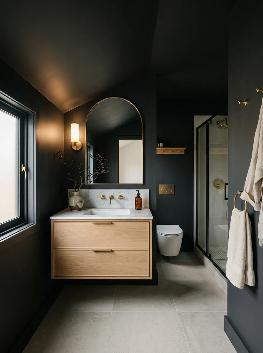 Finish With a Bold Ceiling Color, Since It's the Fifth Wall