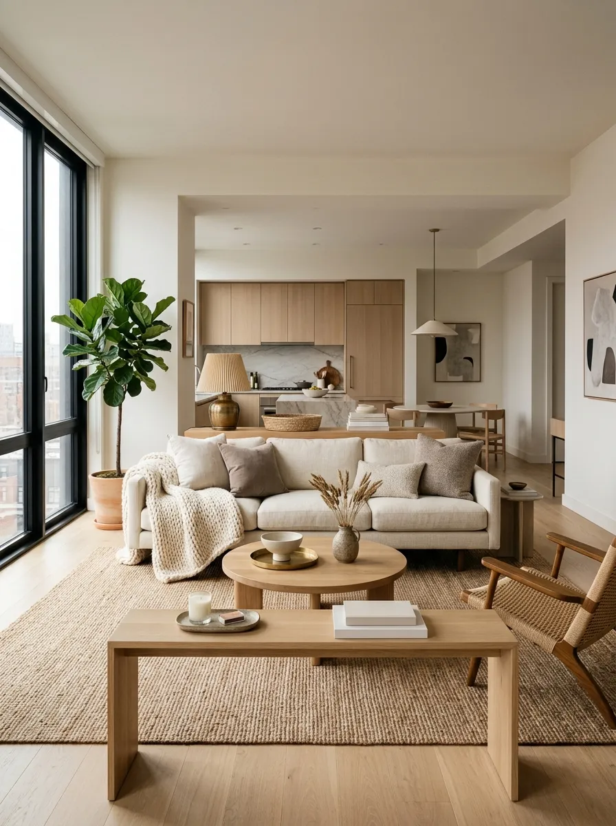 Float the Sofa to Create a Real Living Zone