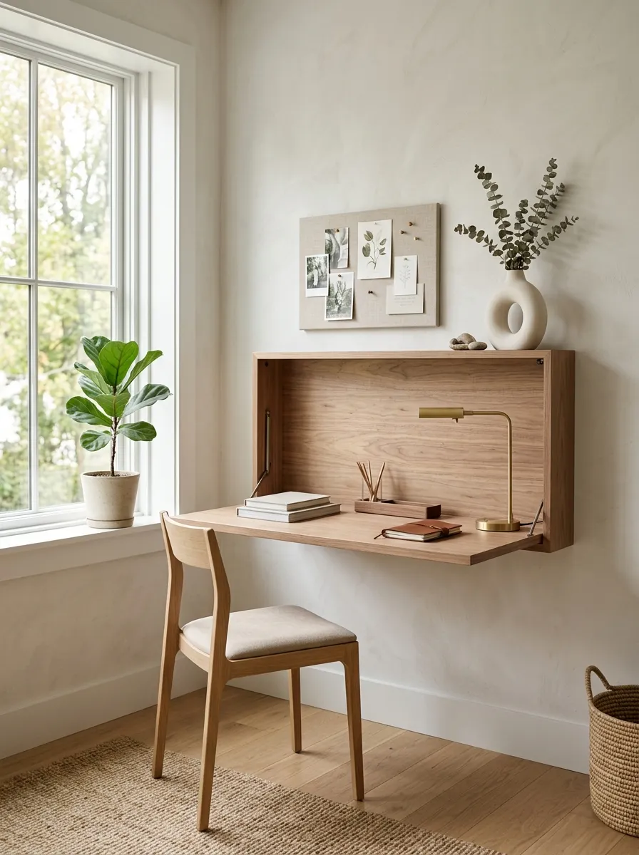Fold-Down Murphy Desks