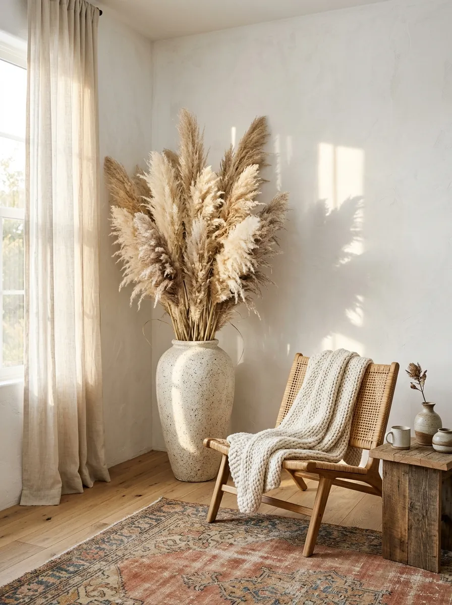 Forage For Real Dried Pampas Grass