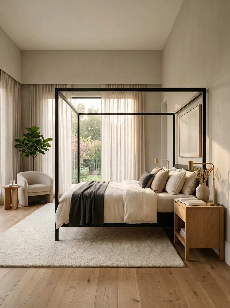 Frame the Bed With Matching Nightstands