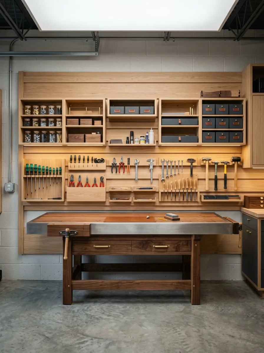 French Cleat System for Swappable Storage