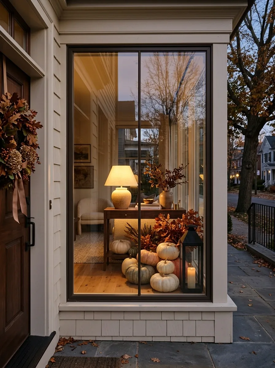 Front Room Window Styled for Street Appeal