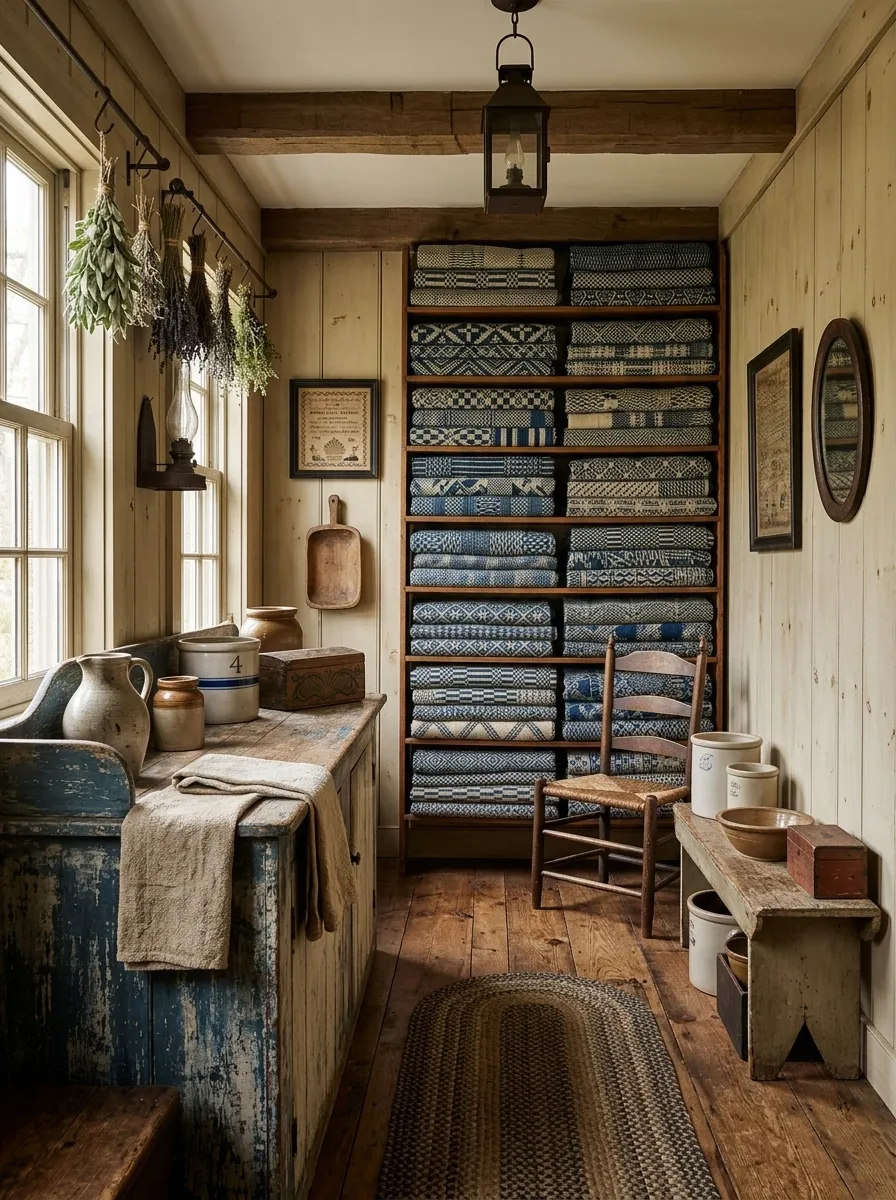 Full-Room Primitive Americana Booth