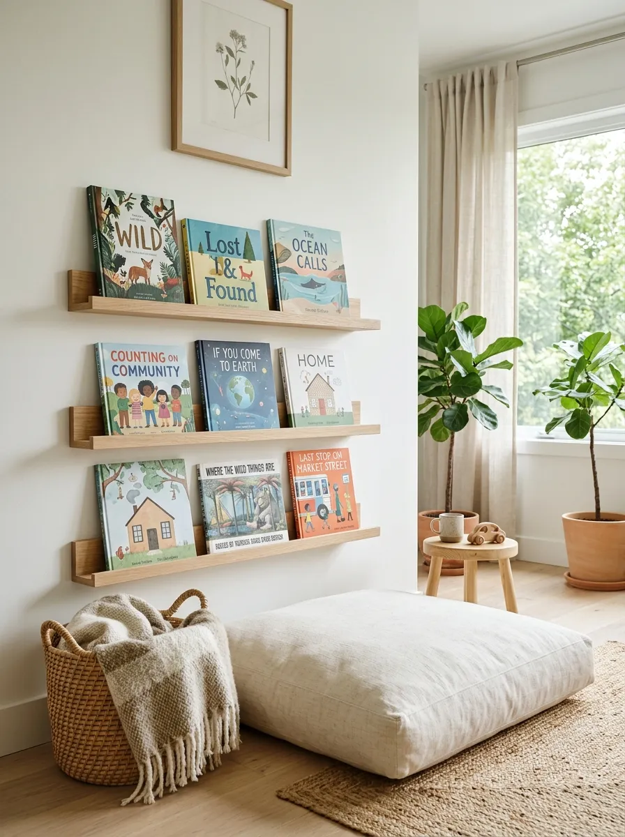 Give Books a Front-Facing Display Area