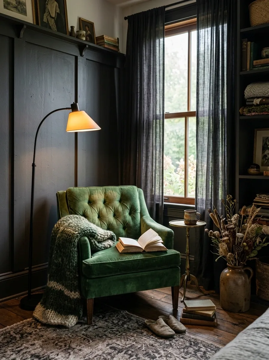 Give One Corner a Tiny Reading Nook