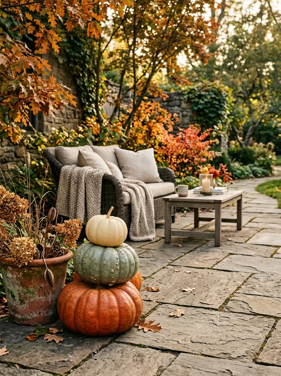Group Pumpkins in Three Different Sizes Instead of Spreading Them Everywhere