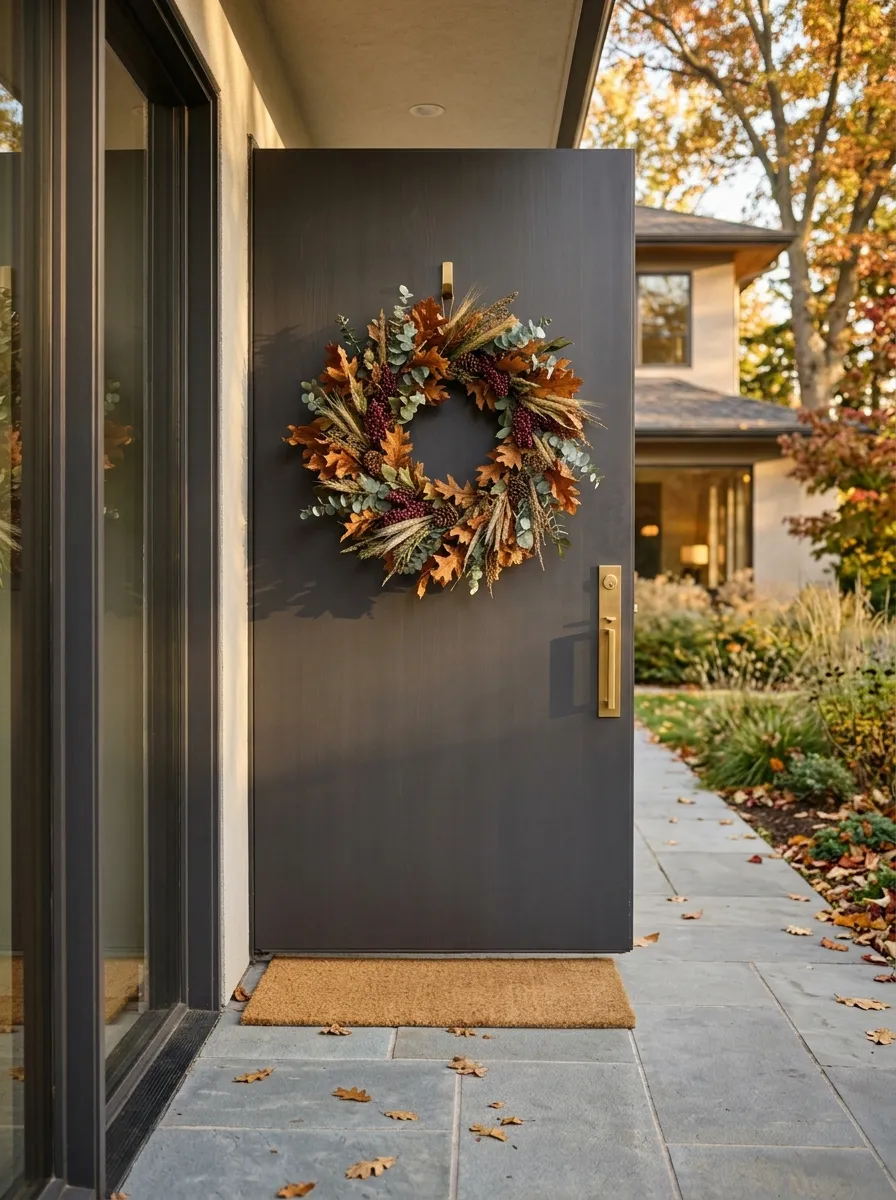Hang a Full Wreath on the Front Door