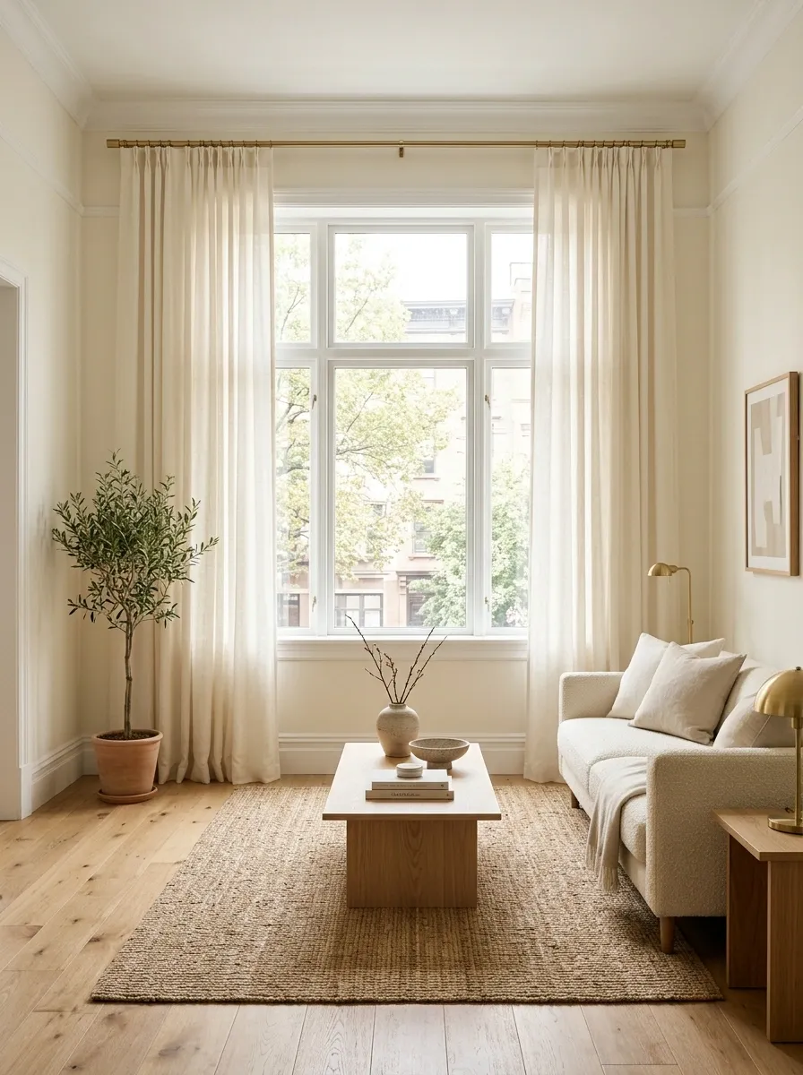 Hang Curtains at the Ceiling