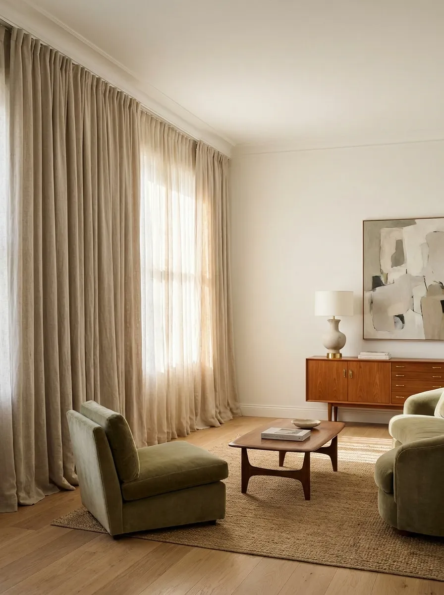 Hang Curtains Ceiling to Floor