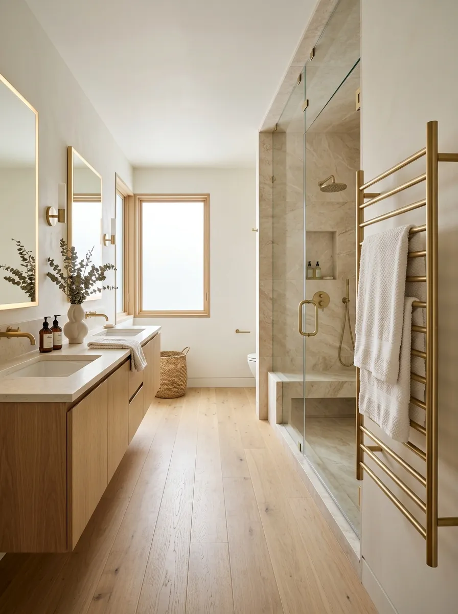 Install a Heated Towel Solution Where You'll Actually Reach It