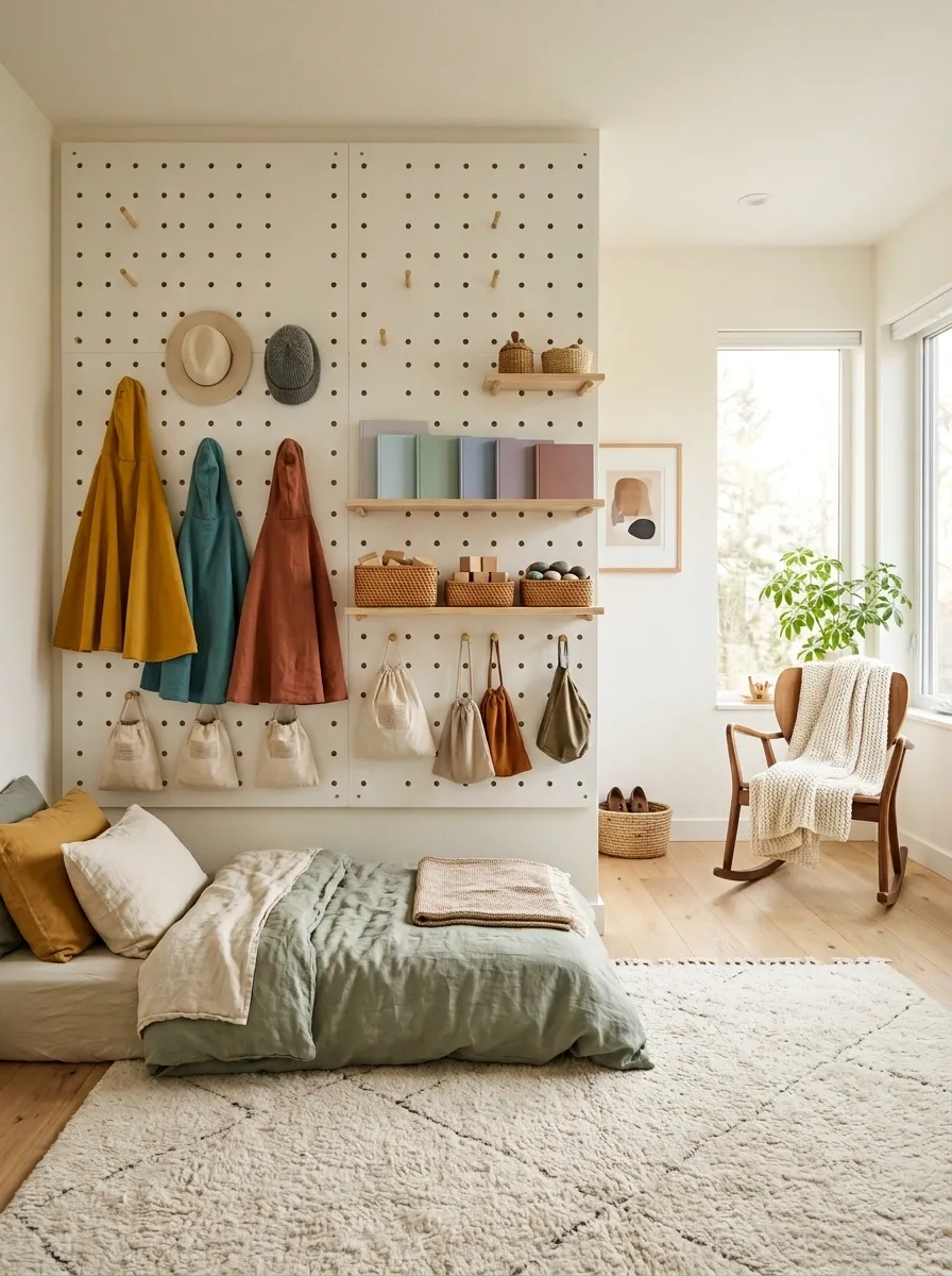 Install a Pegboard Wall for Flexibility