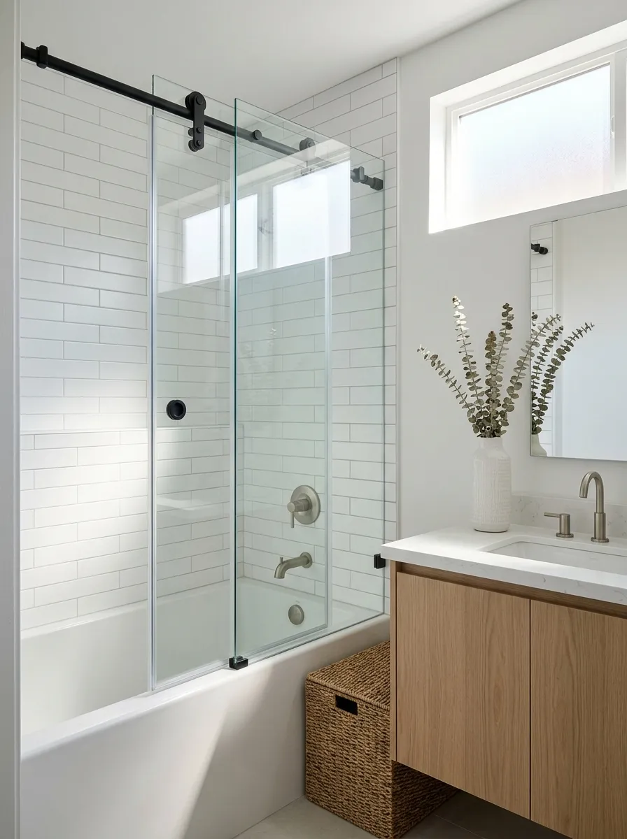 Install a Sliding Barn Door Hardware Assembly on Glass