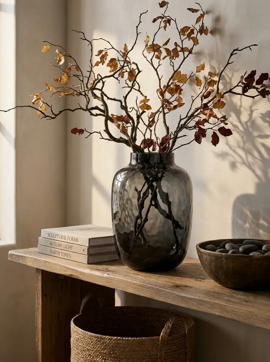 Introduce Smoked Glass Vases