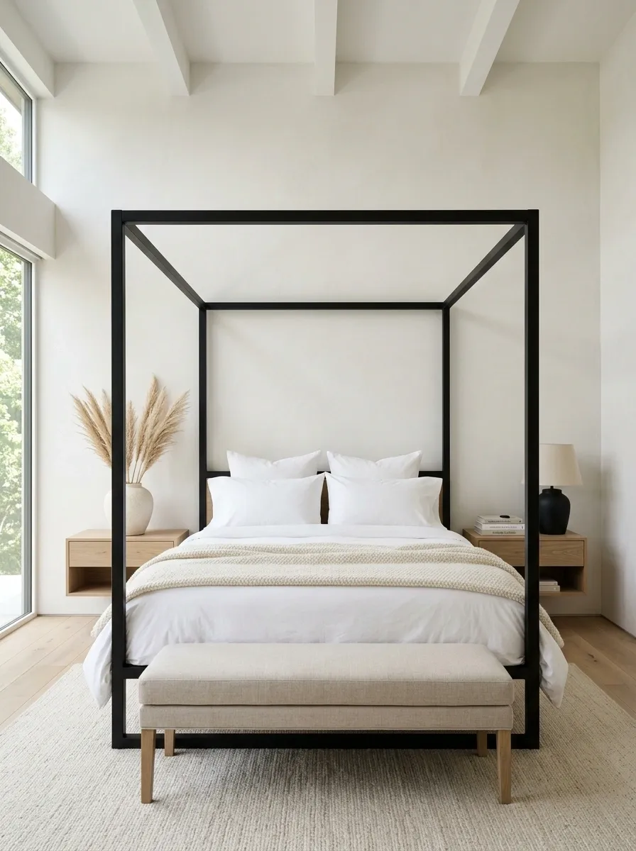 Keep the Ceiling Above the Frame Visually Quiet