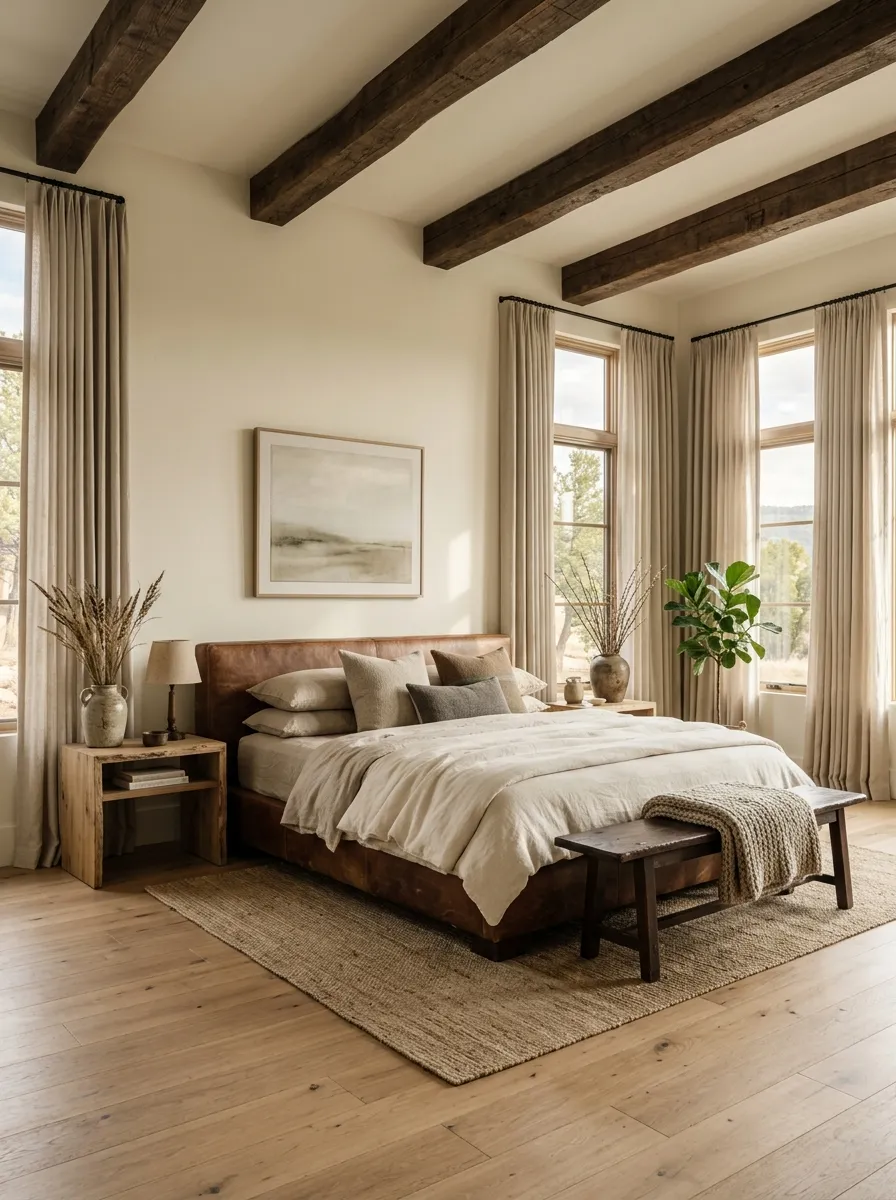 Keep the Ceiling and Window Treatments Simple