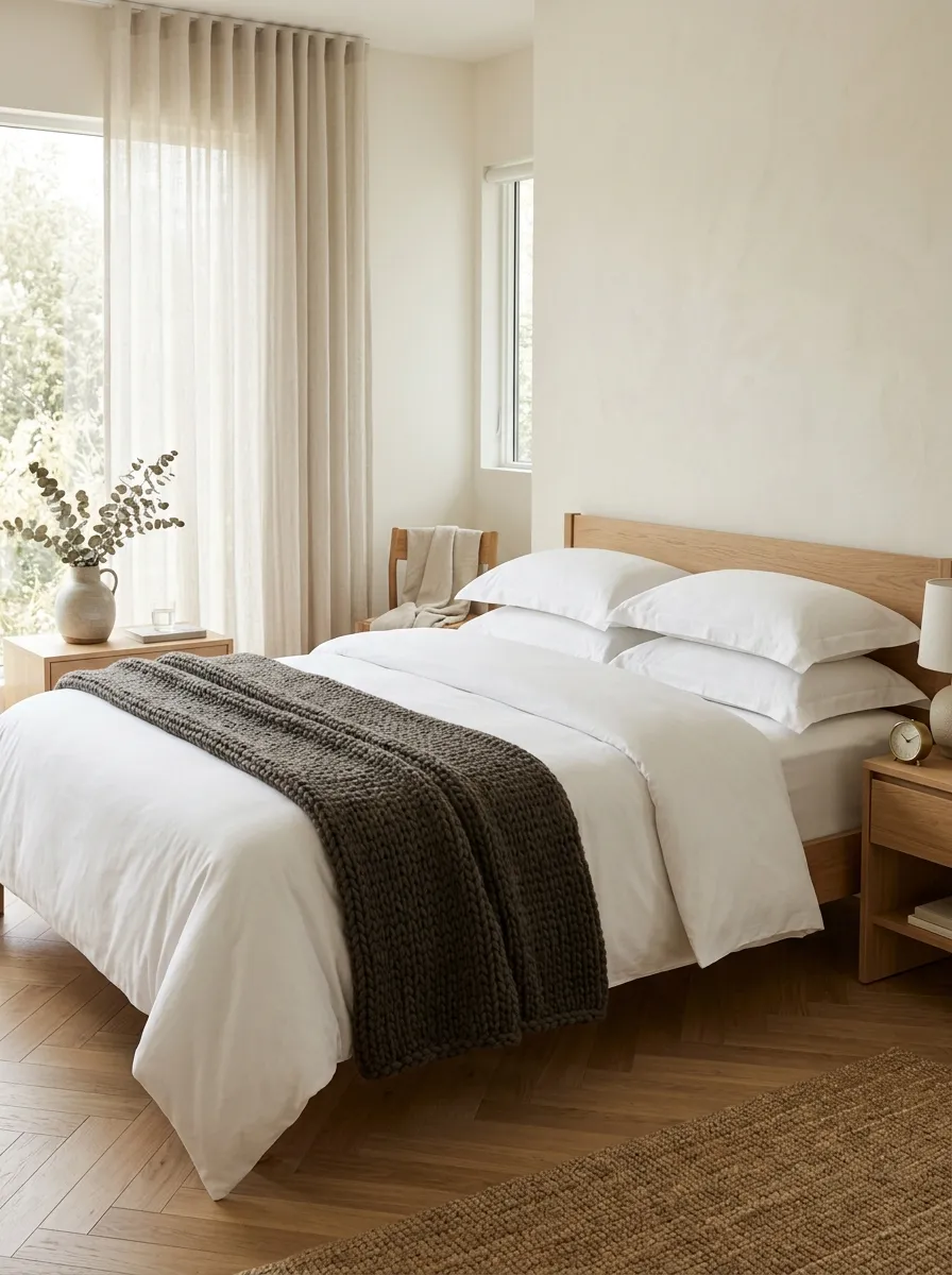 Layer a Bed Runner for a Clean, Finished Look