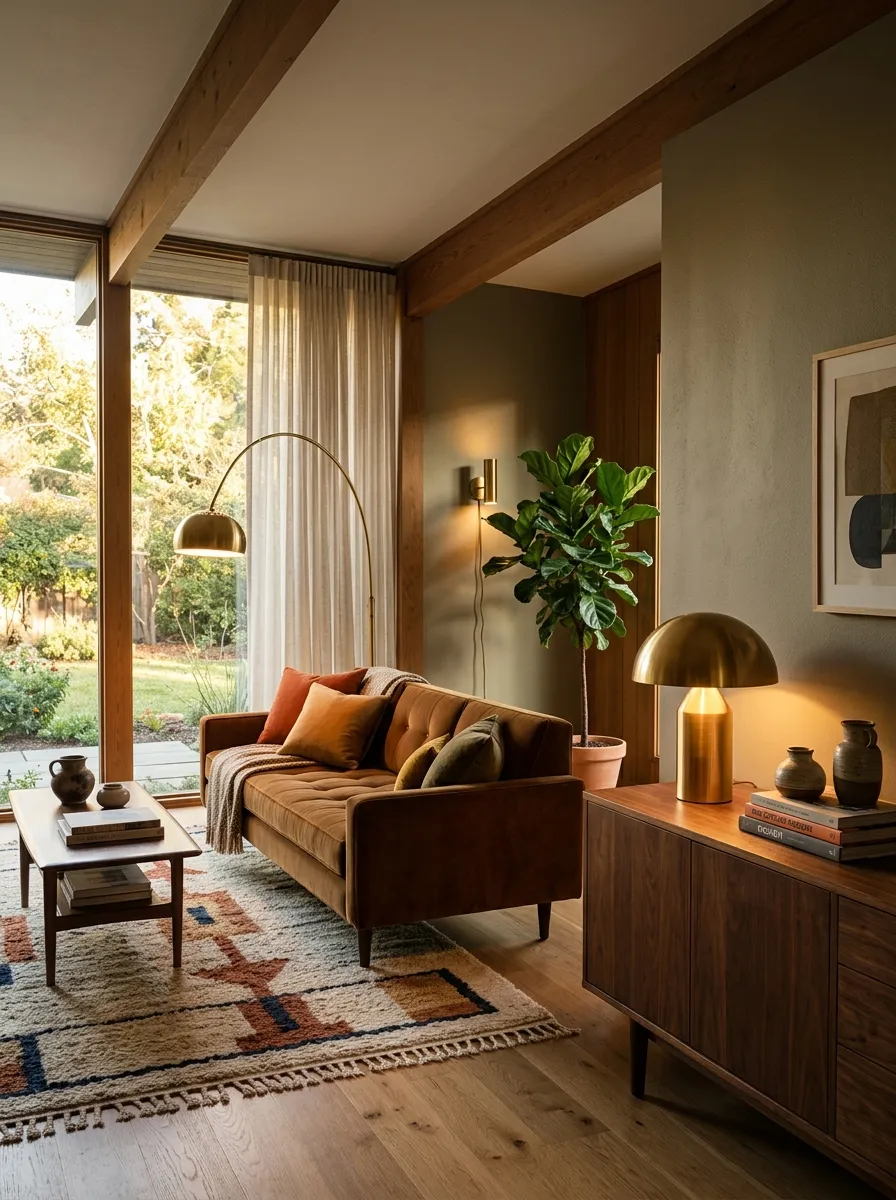 Layer Lighting with Mushroom Lamps