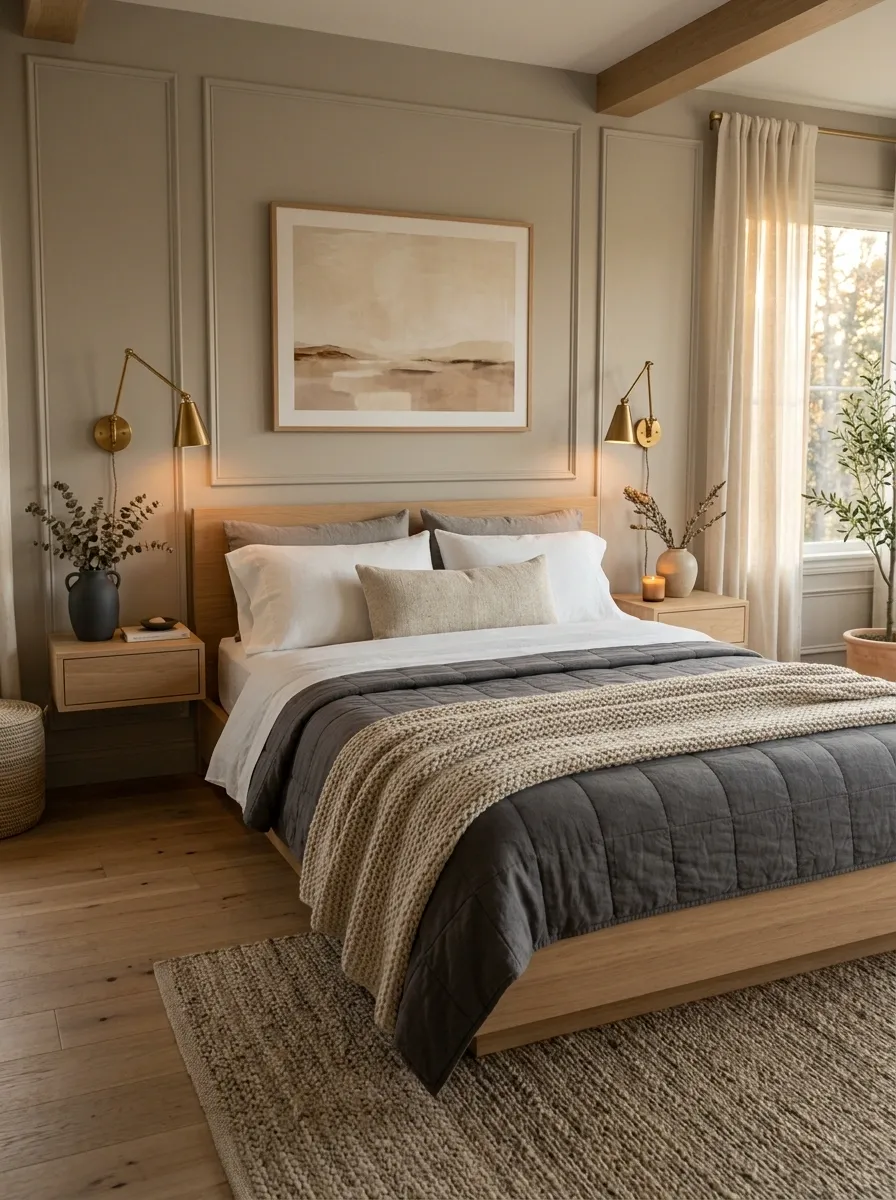 Layer the Bed With Different Textures Instead of More Patterns