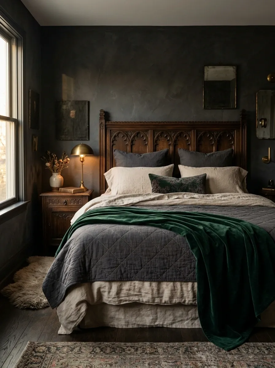 Layer Velvet, Linen, and Woven Bedding