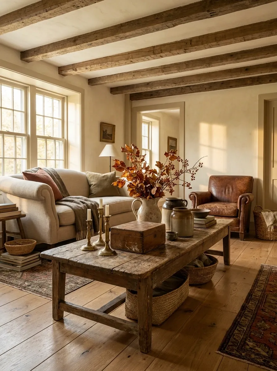 Let the Age of the Pieces Do Some of the Decorating
