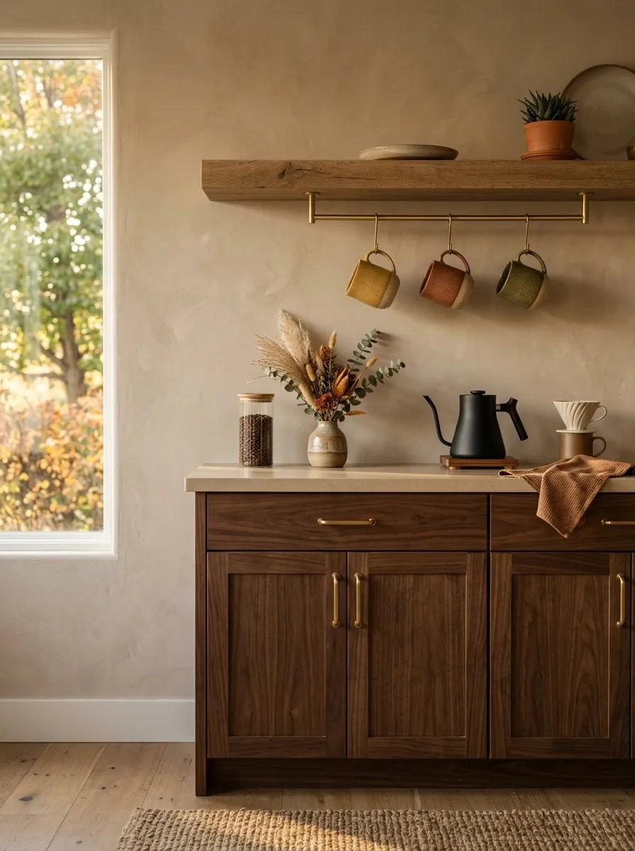 Let the Mugs Become Part of the Fall Decor