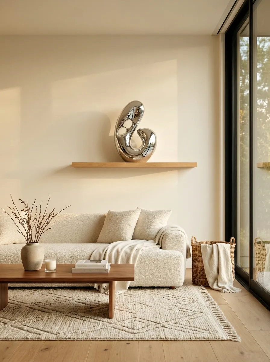 Limit Decorative Chrome Objects to a Few Strong Pieces