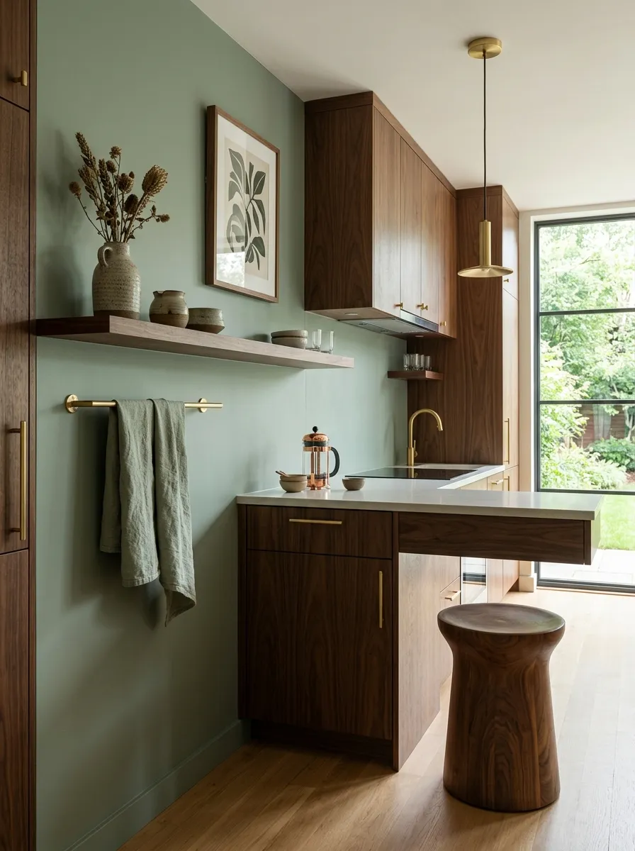 Make a Small Kitchen Feel More Authentic With Repetition