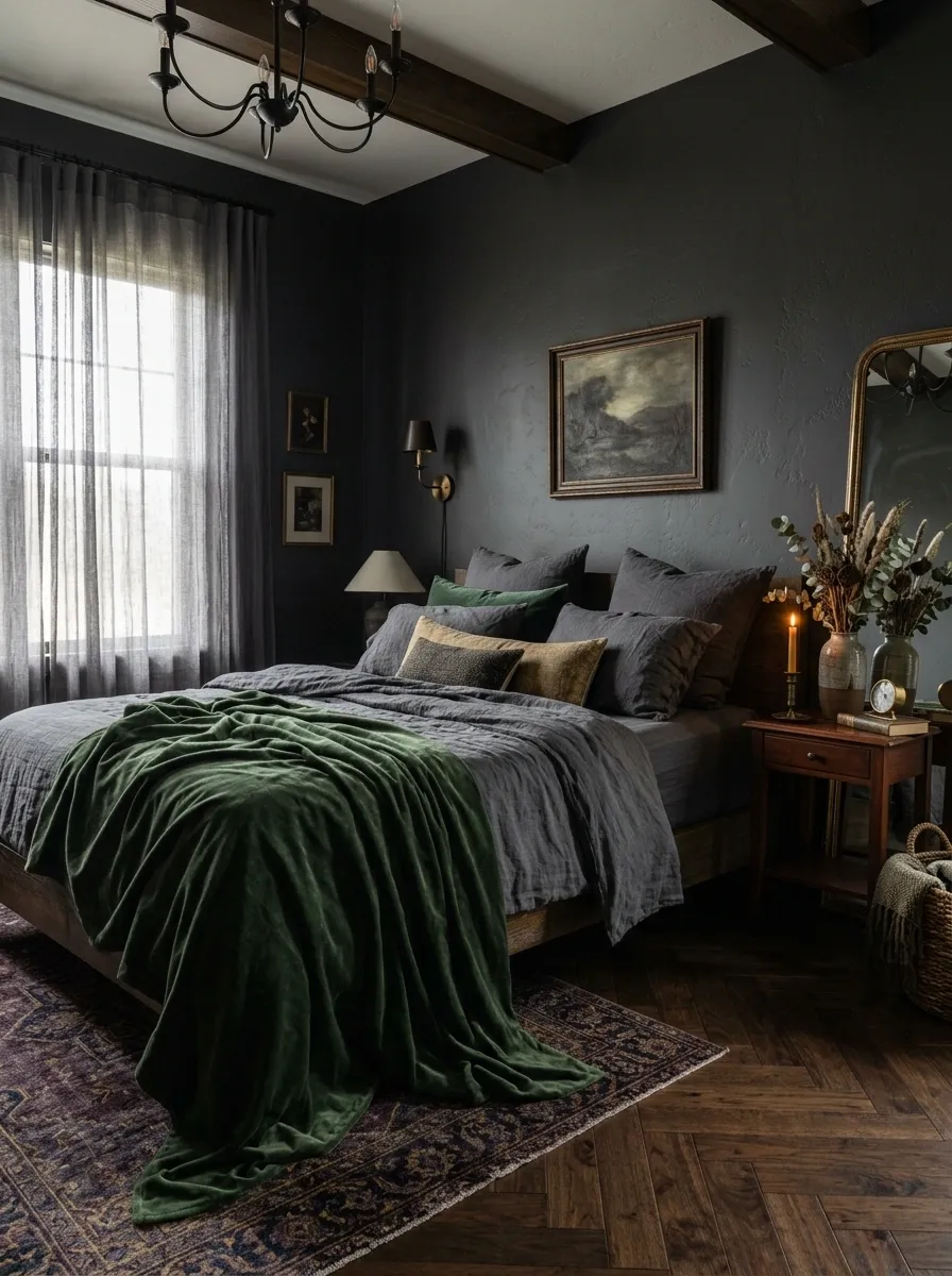 Make the Bed Look Slightly Overgrown and Romantic