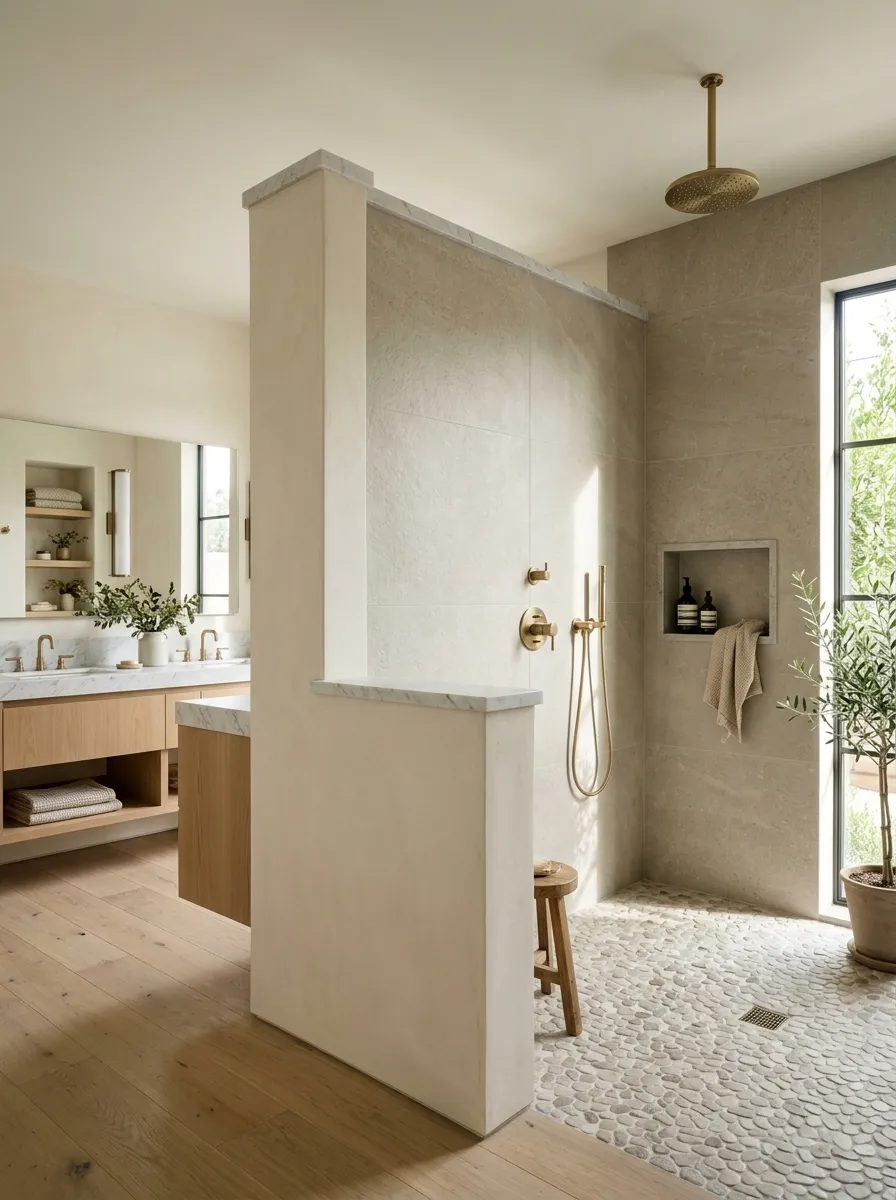 Make the wall thick enough to feel architectural
