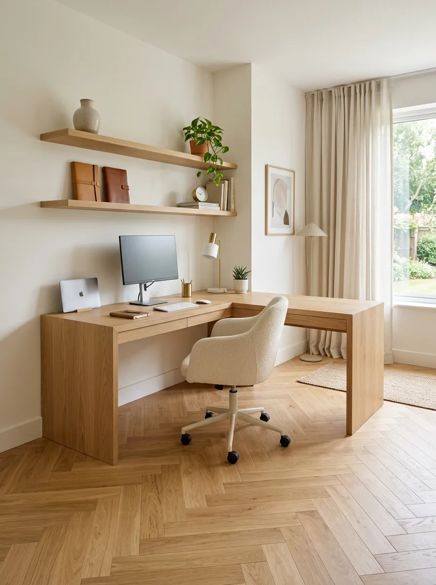 Maximize Floor Space with a Wrap Around Desk