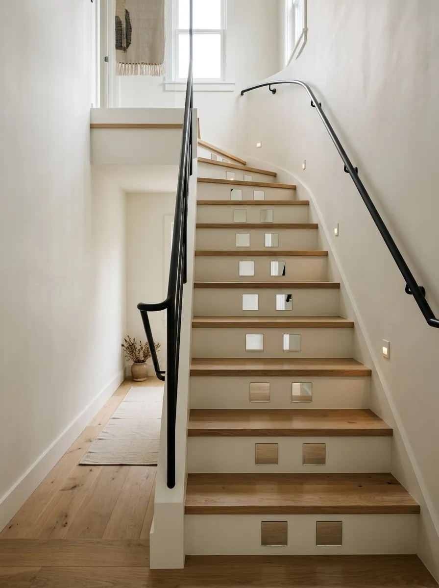 Mirror Tile Risers