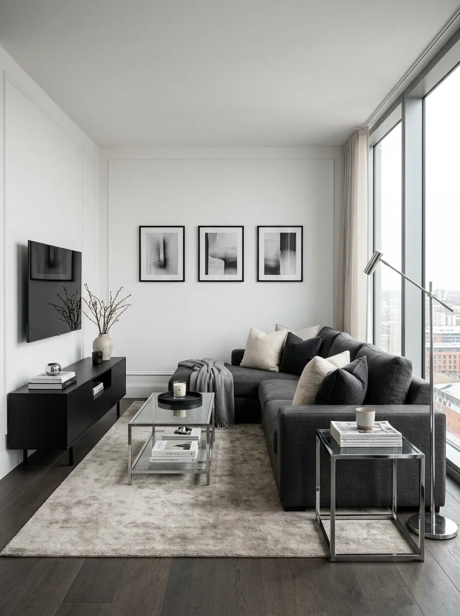 Mix Chrome With Black for a Sharper Modern Look