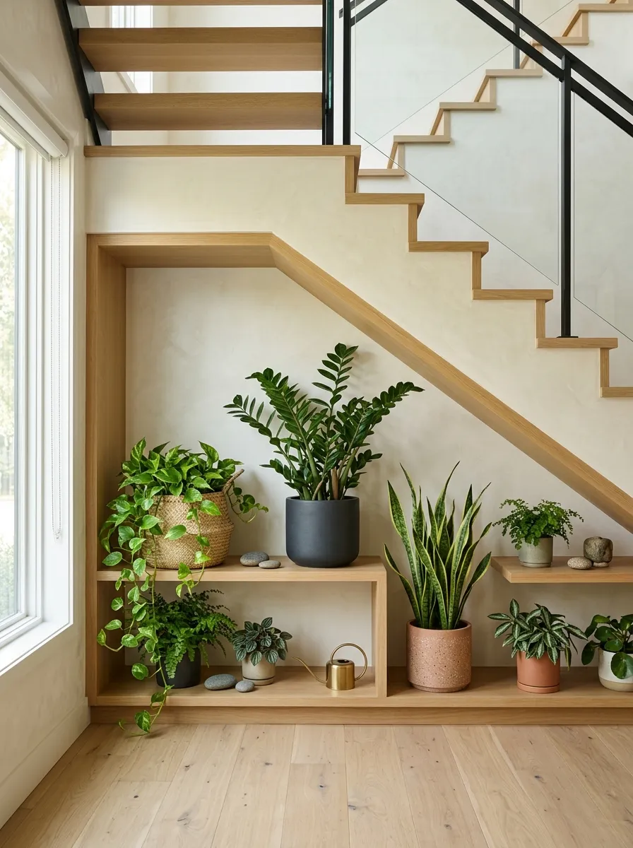 Mix in Faux Plants Where Nothing Living Will Work