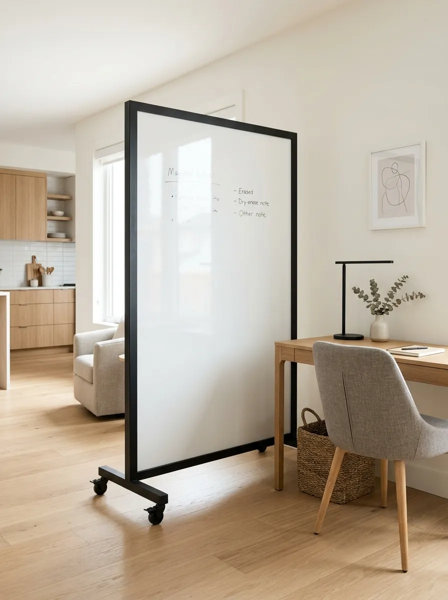 Mobile Whiteboard Partitions