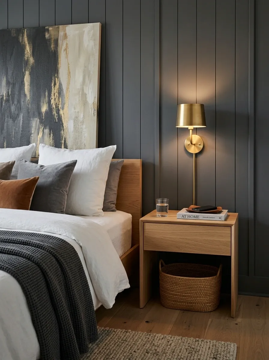 Mount Your Bedside Lighting