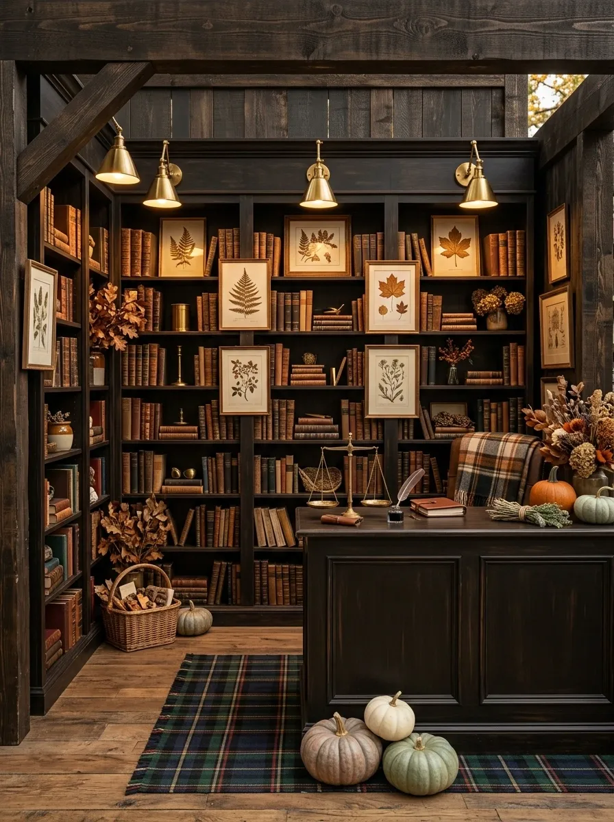 Old Library Harvest Display