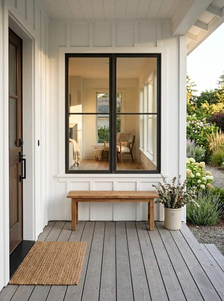 Opt for a backless bench