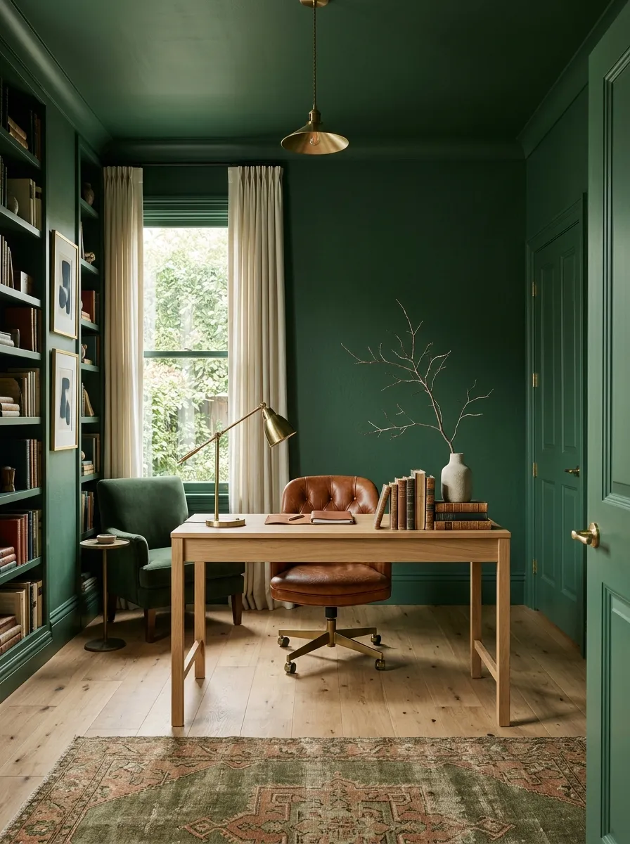 Paint the Ceiling a Grounding Mood Color