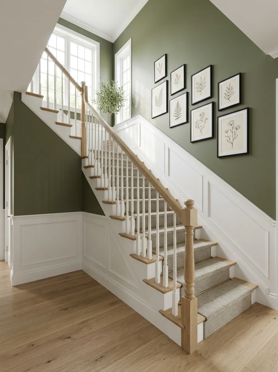 Paint the Staircase Wall a Different Color