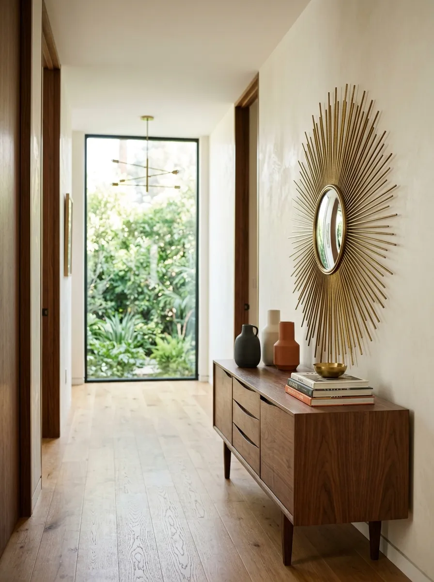 Prop a Sunburst Mirror Near a Window