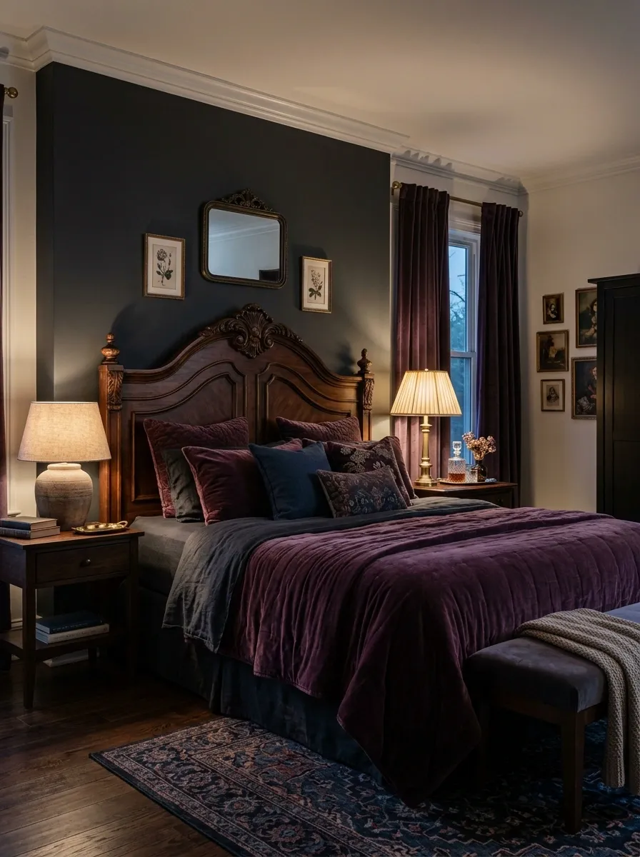 Put Warm Lamps on Both Sides of the Bed